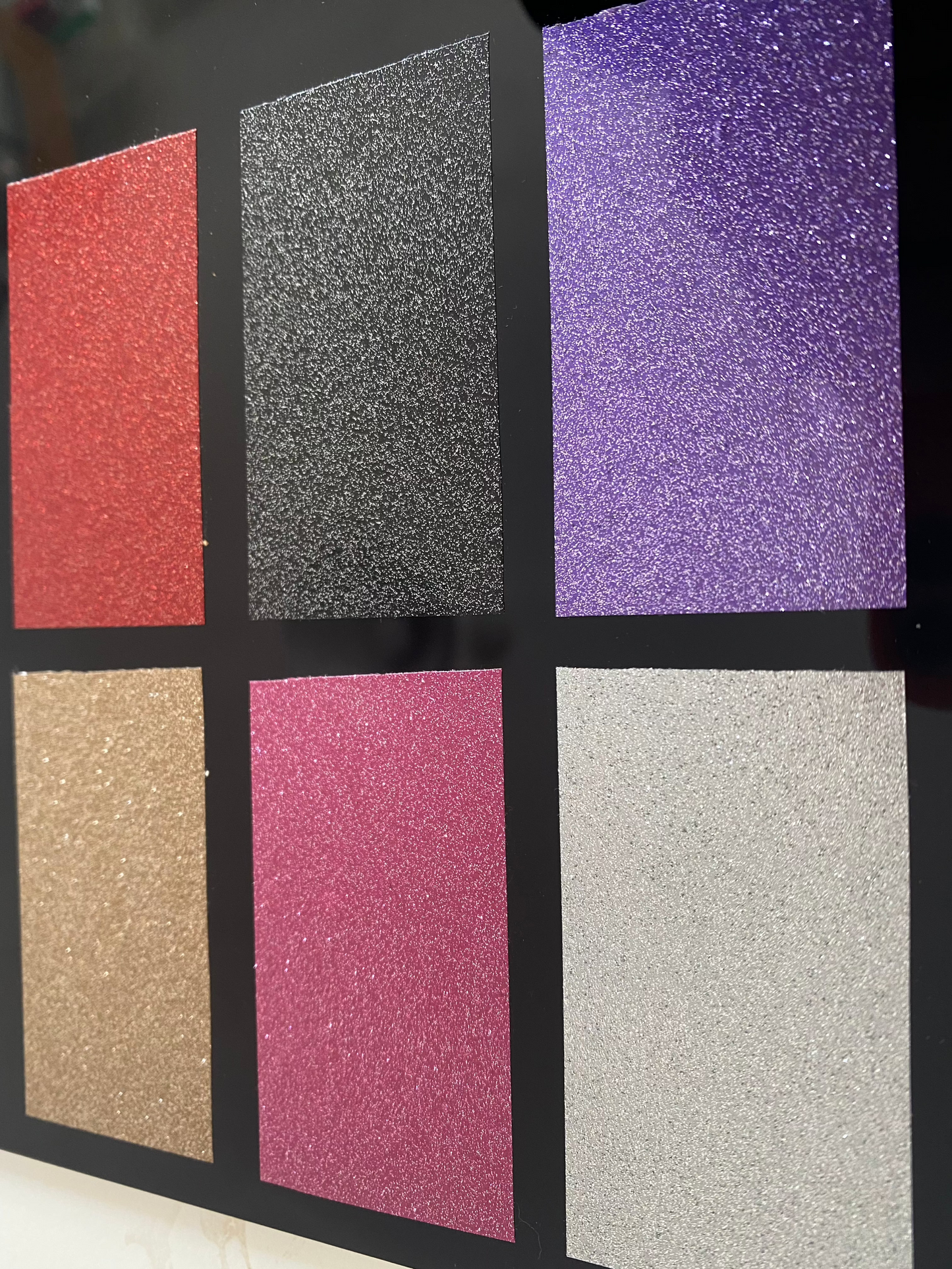 Glitter House Numbers