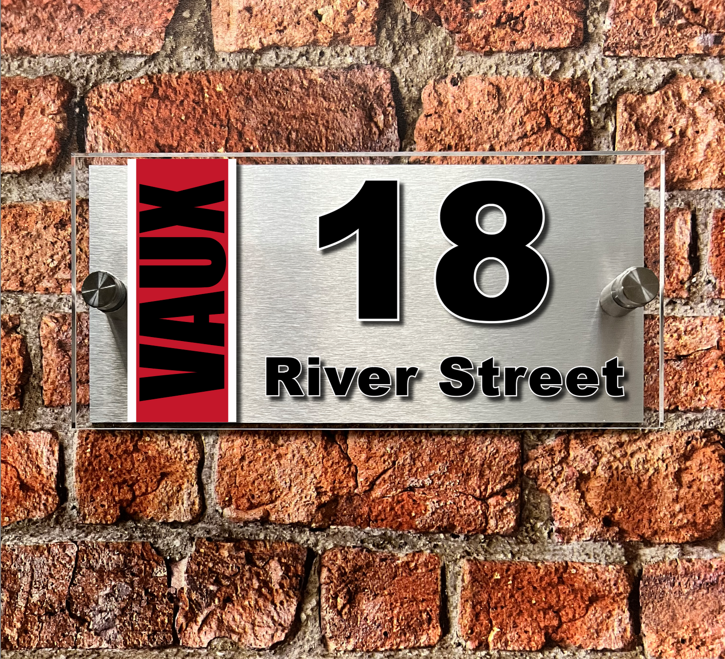 Sunderland Vaux house sign