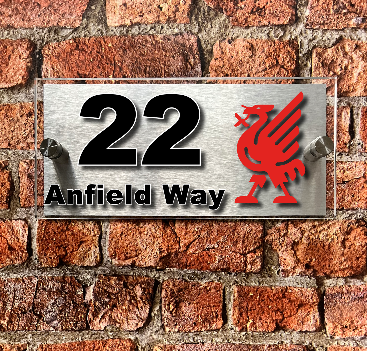 Liverpool Liverbird House sign