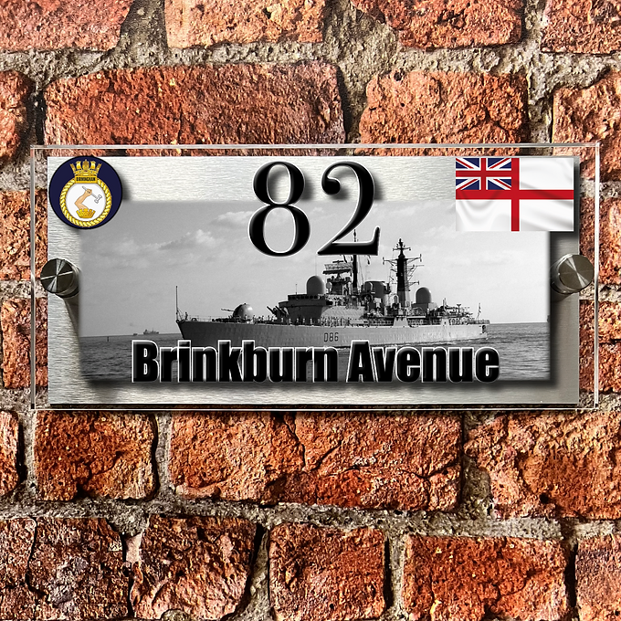 Royal NAVY house sign