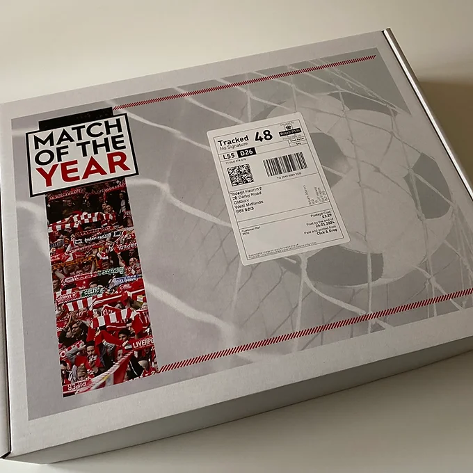 Liverpool Programme Card