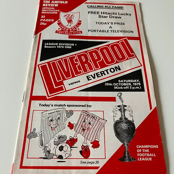 Liverpool Programme Card
