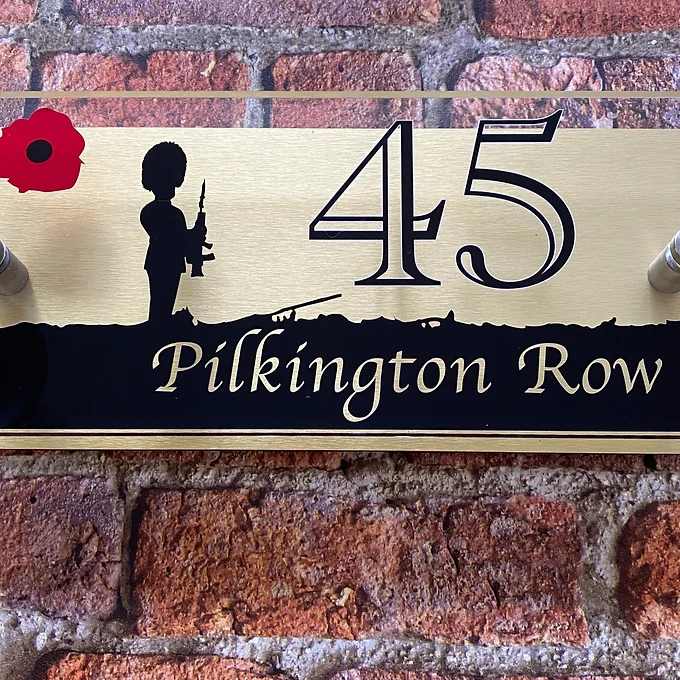 'Guardsman' House sign