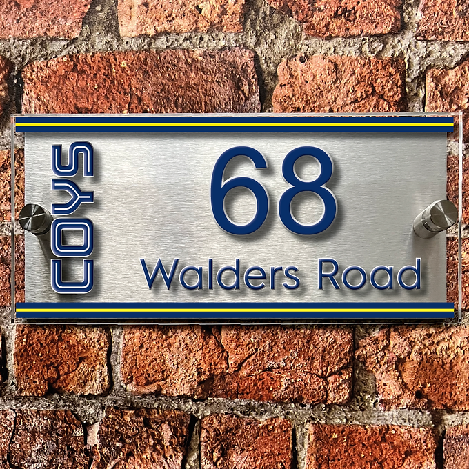 Tottenham SPURS house sign