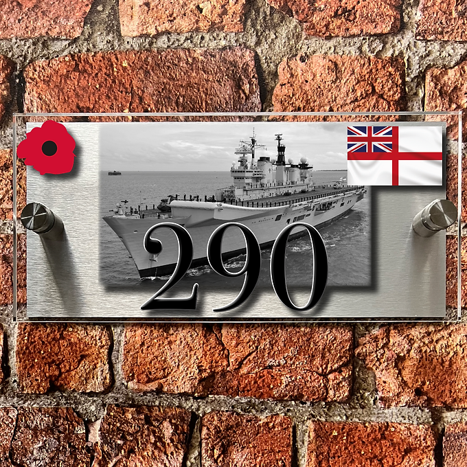 Royal NAVY house sign