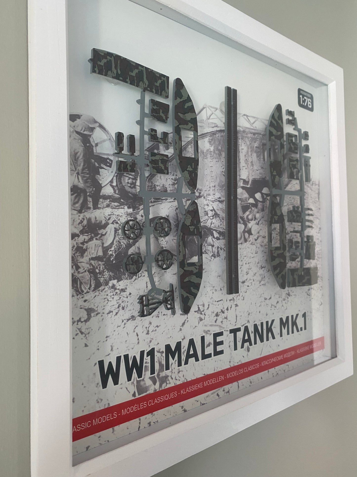 WW1 Male Tank Mk.1 Artwork
