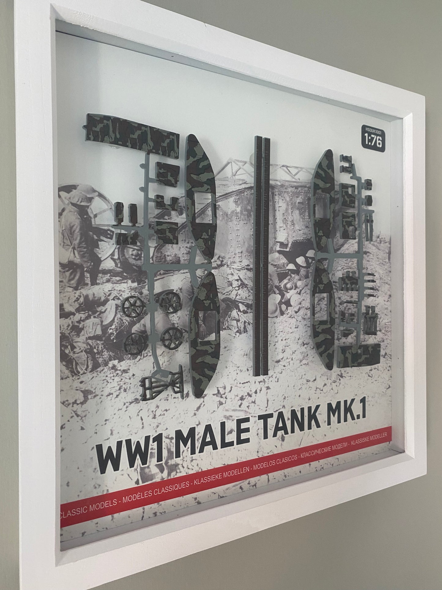 WW1 Male Tank Mk.1 Artwork